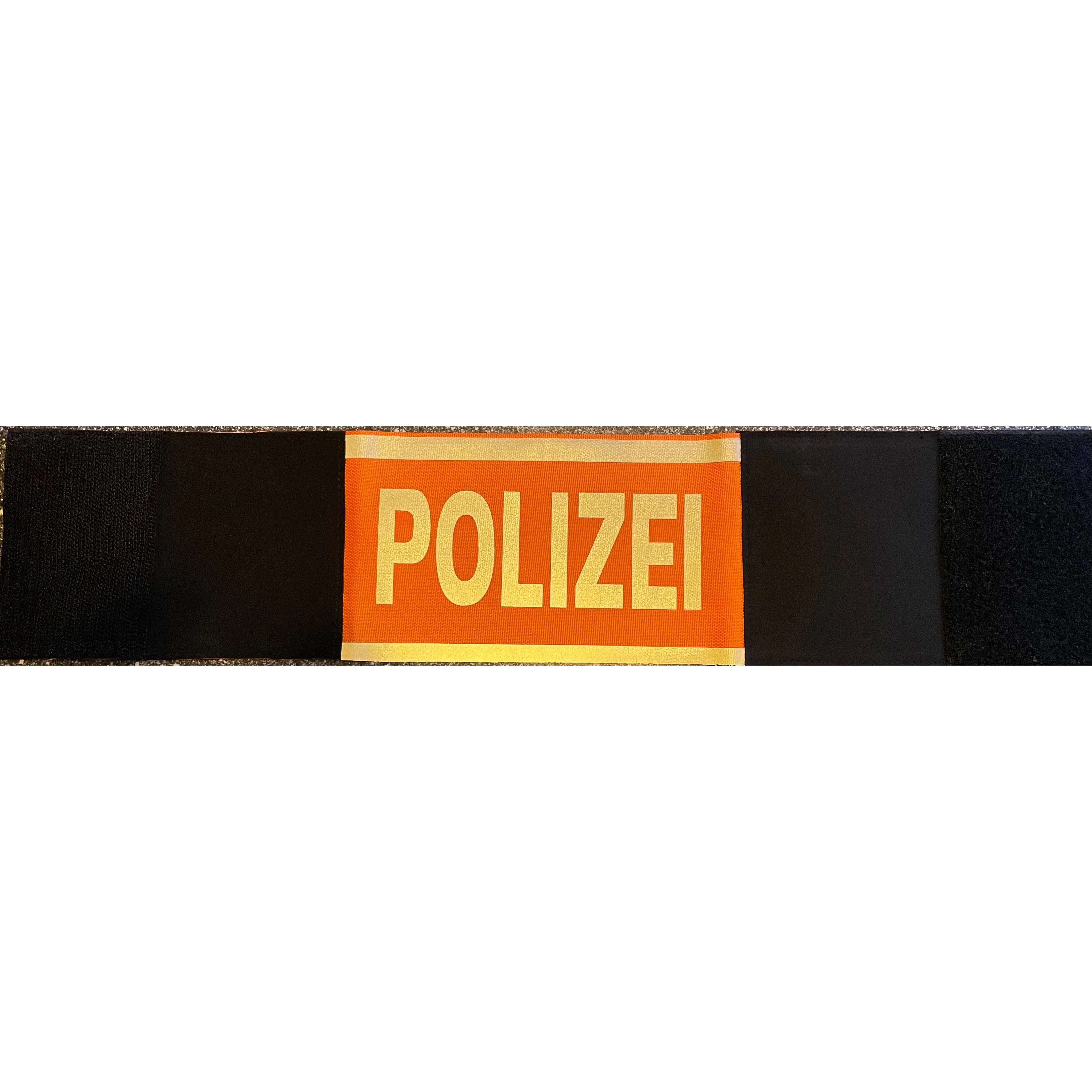 Armbinde POLIZEI neonorange/silber - Image 4