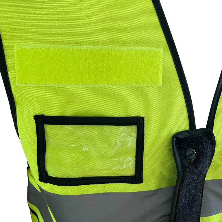CEST® Reflektor Warnweste inkl. Klettschilder Security - Image 3