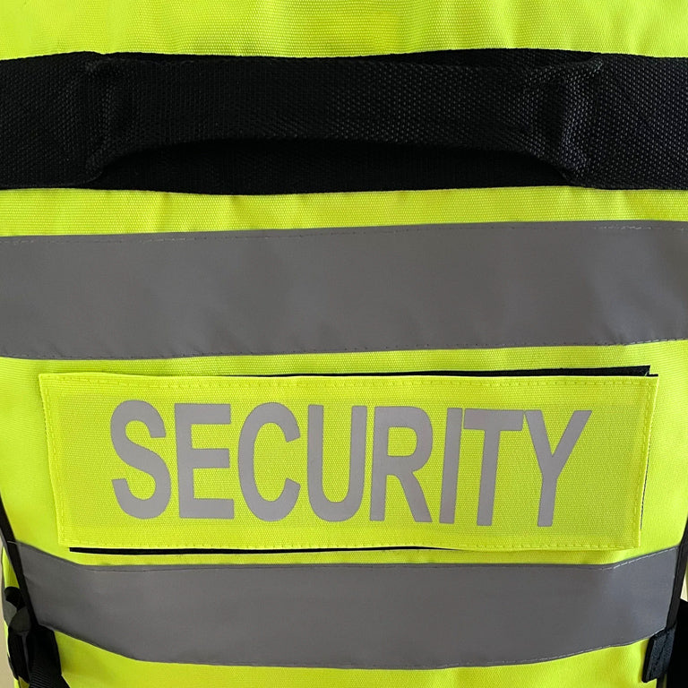 CEST® Reflektor Warnweste inkl. Klettschilder Security - Image 4