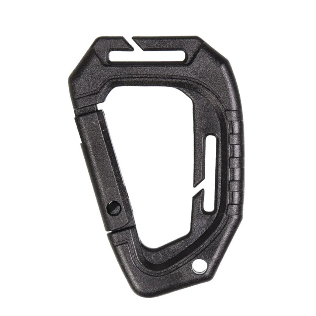 MOLLE Tactical Karabiber (2 ST./BLISTER) SCHWARZ - Image 2